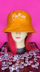 PINKIEE BUCKET HAT ( ORANGE)